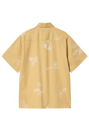 Yellow S/S Stamp Shirt CARHARTT WIP | I0336892M9